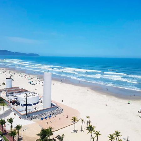 Apto c vista incrível para o mar, Praia Grande SP Exterior foto