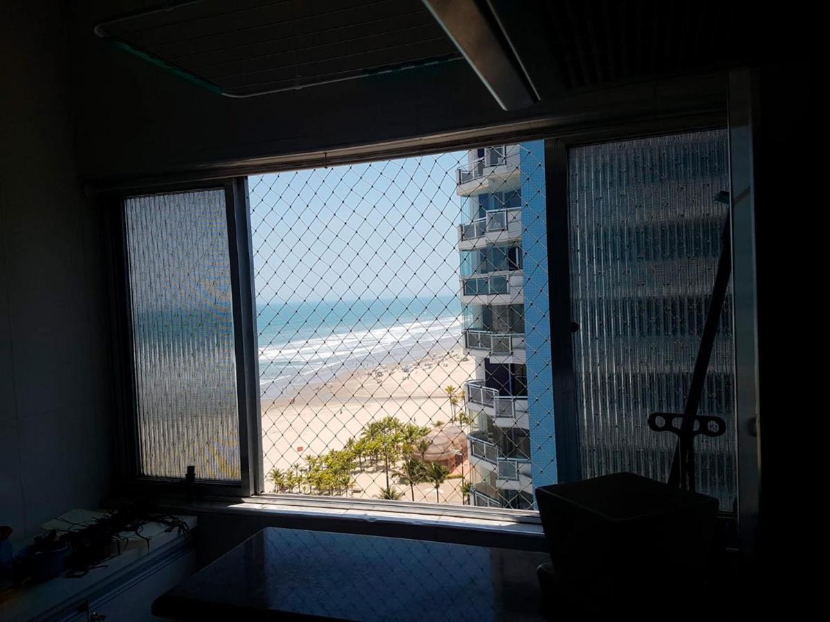 Apto c vista incrível para o mar, Praia Grande SP Exterior foto